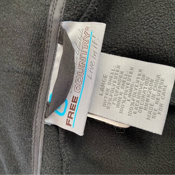 Free Country Black Snow pants. - Picture 3 of 6